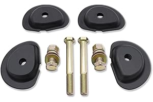 IMOOA Left & Right Rear Coil Spring Retainers Kit For Chevy C10 C20 Truck 1963-1972