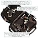 Pistol Case Range Bag for Handguns by FirstChoice; 2-4 Gun Padded Tactical Handgun Soft Case, Lockable Zippers w/Padlock, 3 Mini-Holsters, 8 Mag Slots, 4 Pockets, Range Mat (Black Kryptek Camo)