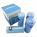 Yimart 400pcs Blue Regular Size 3mm Reusable Mascara Applicator Individual Eyelash Extension Microbrushes Makeup Tools