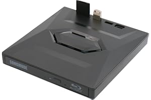 External Blu ray Drive DVD/BD Player Read/Write Portable Blu-ray Drive USB 3.0 and Type-C BD Burner and 1920*1080P Player Dri