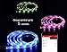 PLAYBULB Comet 12W / 24V / 2M (6.6ft) / 120 LEDs Flexible LED Light Strip Kit, RGB Color Changing Christmas Strip Lights, indoor and outdoor decorations