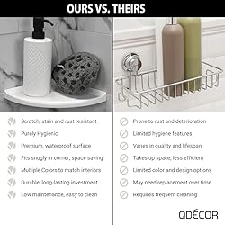 Questech Decor Corner Shower Shelf, Shower Shelf