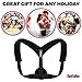 Back Posture Corrector for Women Men - Primate Posture Brace - Back Straightener - Shoulder Brace - Upper Back Brace Posture Support - Kyphosis Scoliosis Trainer Strap - Effective and Comfortable