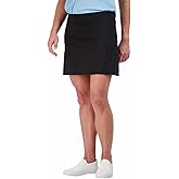 Colorado Clothing Tranquility Women's Everyday Casual Skirt | Gym/Golf/Tennis/Activewear/Athletic Short Skort (Solid Black, XX-Large)