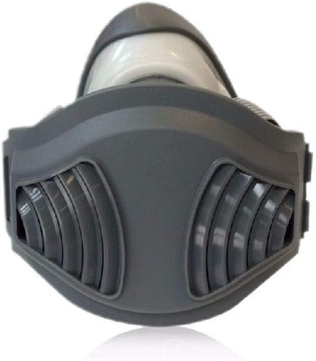 GPFDM Half Face Gas Mask Respirator - Dust Mask Paint Mask, Anti Pollution Dust Respirator Mask for Work, Painting Spray, Organic Steam Gas, Particulate, Chemicals, Machine Polishing, Welding