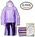 IMPRIE Rain Ponchos for Adults - Rain Gear for Women Waterproof - Disposable Rain Poncho for Theme Parks, Concerts, Camping, Hiking - Emergency Rain Coats for Women (10)