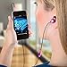 GOgroove AudiOHM HF Earbud Headphones with Mic, Deep Bass, & Comfortable Ear Gels (Pink) in-Ear Earphones Featuring Noise Isolating Design, Durable Alloy Driver Housing, Ergonomic Angled Fit