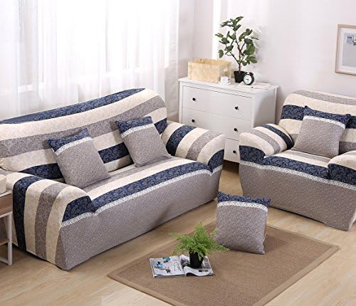 Stretch Printed Sofa Cover - Anti-Slip Anti Wrinkle Sofa Slipcover Lightweight Sofa Furniture Protector Cover 1/2/3/4 Seater Couch Covers Fit Many Popular SofasBy Miller00