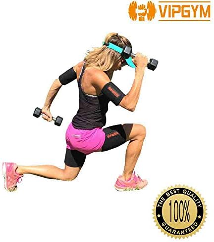 FLASH SALE!!! Premium Body Wraps for Arms and Thighs- Slimmer Body- Lose Fat &amp; Reduce Cellulite - 4 Piece Kit – Contouring Weight Loss and Detox Compression– Toned Muscles and Natural Fat Burning