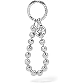 Michael Kors Bag Charm, Silver-Tone/Ball Chain/Silver