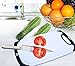 Chef Splendid 3-Piece Non-Slip Plastic Cutting Board Set, Drip Juice Groove, Dishwasher Safe, BPA Free, FDA Approved