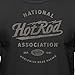 NHRA National Hot Rod Association Worldwide Drag Racing Men's Vintage T-Shirt (X-Large) Black