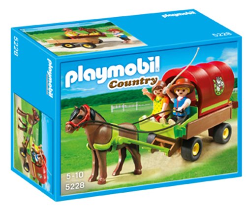 PLAYMOBIL Children's Pony Wagon