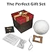 [Upgraded TapControl Version] 3D Printing Moon Lamp with Wooden Stand & Lanyard -Rechargeable LED Moon Light Table Desk Lamp, Lunar Night Light for Bedroom, Multi-Colors Lantern for Kids, Astronomers