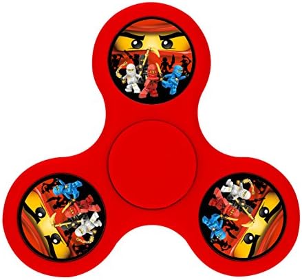 Ninjago Masters Of Spinjitzu Hand Spinner EDC Fidget Toy With Highly Speed Finger Tri-Spinner Relief Safety Toys for Focus, Kids & Adults