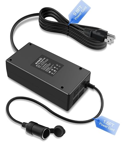 Adaptateur Prise Allume-cigare Mâle Avec Câble - 16 AWG, Fusible 15A (20A Fourni) - Pour Onduleur, Pompe à Air, Accessoires 12V/24V