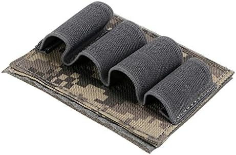 INDEPMAN Tactical Patch Military Army Verlcro Morale Outdoor Tools Shotgun Bullets Holder (ACU)