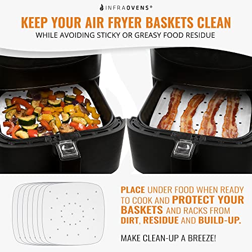 Air Fryer Parchment Paper Accessories Compatible with Chefman, Ninja