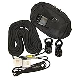 Rock Exotica Aztek Pulley Kit (1-Aztek Pulley Set, 1-Aztek Rope Set, 1-Aztek Bag) Black