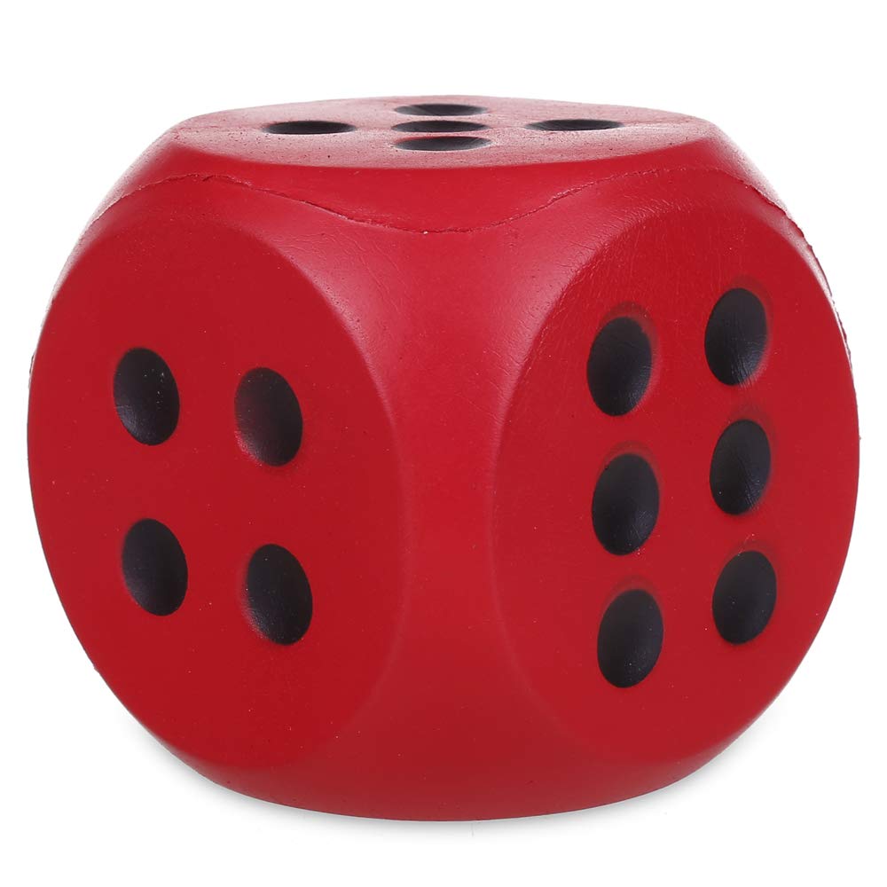 Anboor Squishies Dice Red Jumbo Slow Rising Scented Super Soft Squeeze