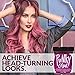 Punky Rose Red Semi Permanent Conditioning Hair Color, Vegan, PPD and Paraben Free, lasts up to 25 washes, 3.5oz