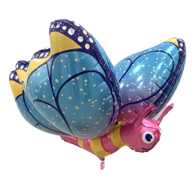 Flying Butterfly Garden Foil Balloon, 75cm