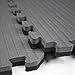 IncStores - Tatami Foam Tiles (Black/Grey, 4 Tiles) - Extra Thick mats Perfect for Martial Arts, MMA, Lightweight Home Gyms, p90x, Gymnastics, Yoga, Cardio, Aerobic, and Exercises
