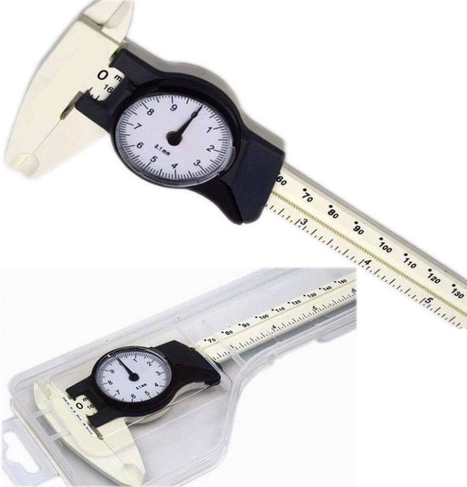 Dial Caliper 150mm 0.1mm Plastic Dial Vernier Caliper