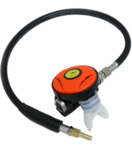 Tuyau Plongeur Et Régulateur TEMA/Barfell 50 M - Pour Systèmes D'air Respirable Et Hookah
