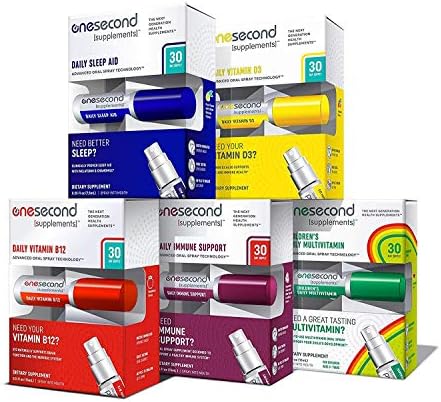 Daily Essentials Family 5-Pack Sprays (30-Day Supply)