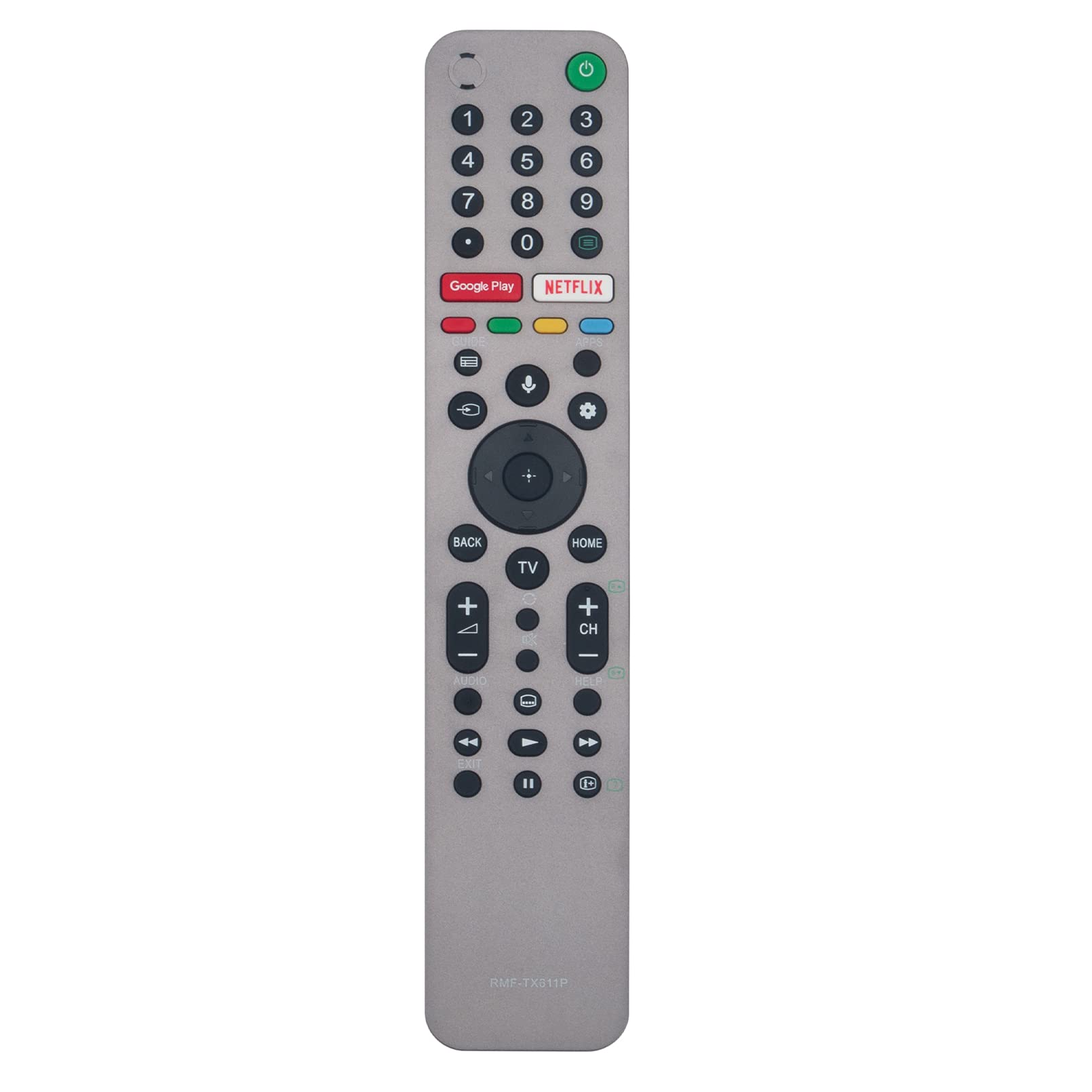 RMF-TX611P Voice Remote Control Replacement - VINABTY RMFTX611P Replaced Remote Control fit for SONY 4Κ HD TV RMF TX611P Remote Controller