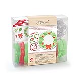 American Crafts 374570 25 Piece Sweet Sugarbelle Holiday Platter Set Cookie Cutter Set