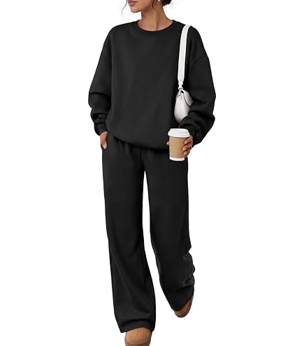 Amazon.com: Trendy Queen Womens 2 Piece Lounge Sweat Set Matching
