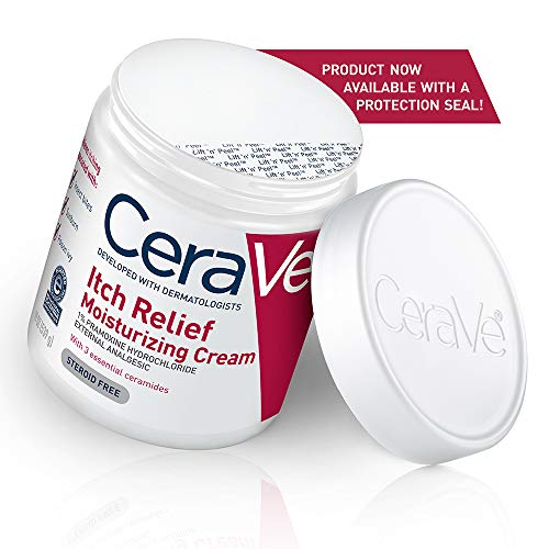 CeraVe Moisturizing Cream For Itch Relief Anti Itch Cream With