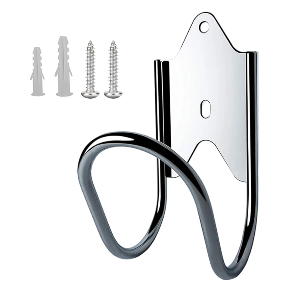 Garden Hose Holder Wall Mount, Stainless Steel Water Hose Hook Heavy Duty Hose Hanger for Garden Hose Expandable Hose Bricks