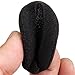 100Pcs Black Sponge Earbuds Soft Foam Headphone Cap Replacement Ear Pads Covers