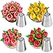 Cofe-BY Russian Piping Tips set 19-Pcs Floral Rose Tulipe Tips Icing Tips Pastry Nozzles for Cakes Decoration