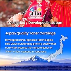 SHIKI Compatible Toner Cartridge Replacement for