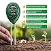 Soil Moisture Meter, Soil Ph Test Sunlight Tester with Bonsai Tools, 3 in 1 Soil Test Kit for PH/Moisture/Light, for Home and Garden, Lawn, Farm, Indoor & Outdoor Plants Care (No Battery Needed)thumb 3