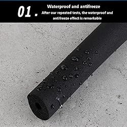 1PC Waterproof Pipe Insulation, Foam for 6-50mm