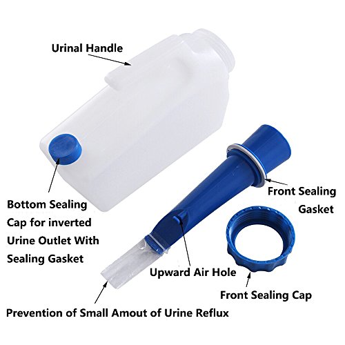 Urinals for Women Men's Urine Bottle Portable Plastic Urinal for