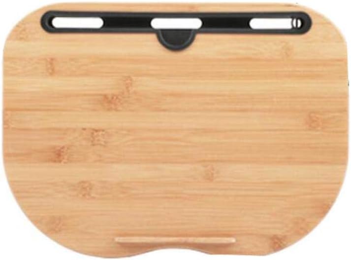 Prosaice Lap Desk Multi Function Non-Toxic Odorless Bamboo Table Lap desks for Adults for Bed