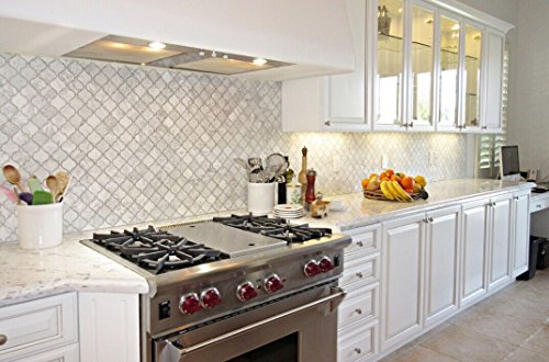 Vamos Tile Premium Anti Mold Peel and Stick Tile Backsplash,Self Adhesive Wall Tiles for Kitchen & Bathroom-10" x 10"(6 Sheets)