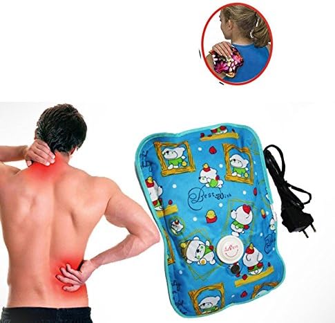 Electric Rechargeable Hot Water Bottle For Knee, Back &amp; Body Pain / Heat Pouch Hot Water Bottle (Assorted Color &amp; Design)