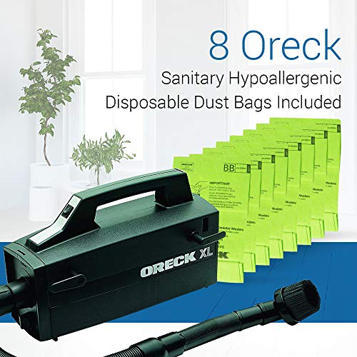 Oreck BB880AD SuperDeluxe Compact Canister Vac Bundle Handheld