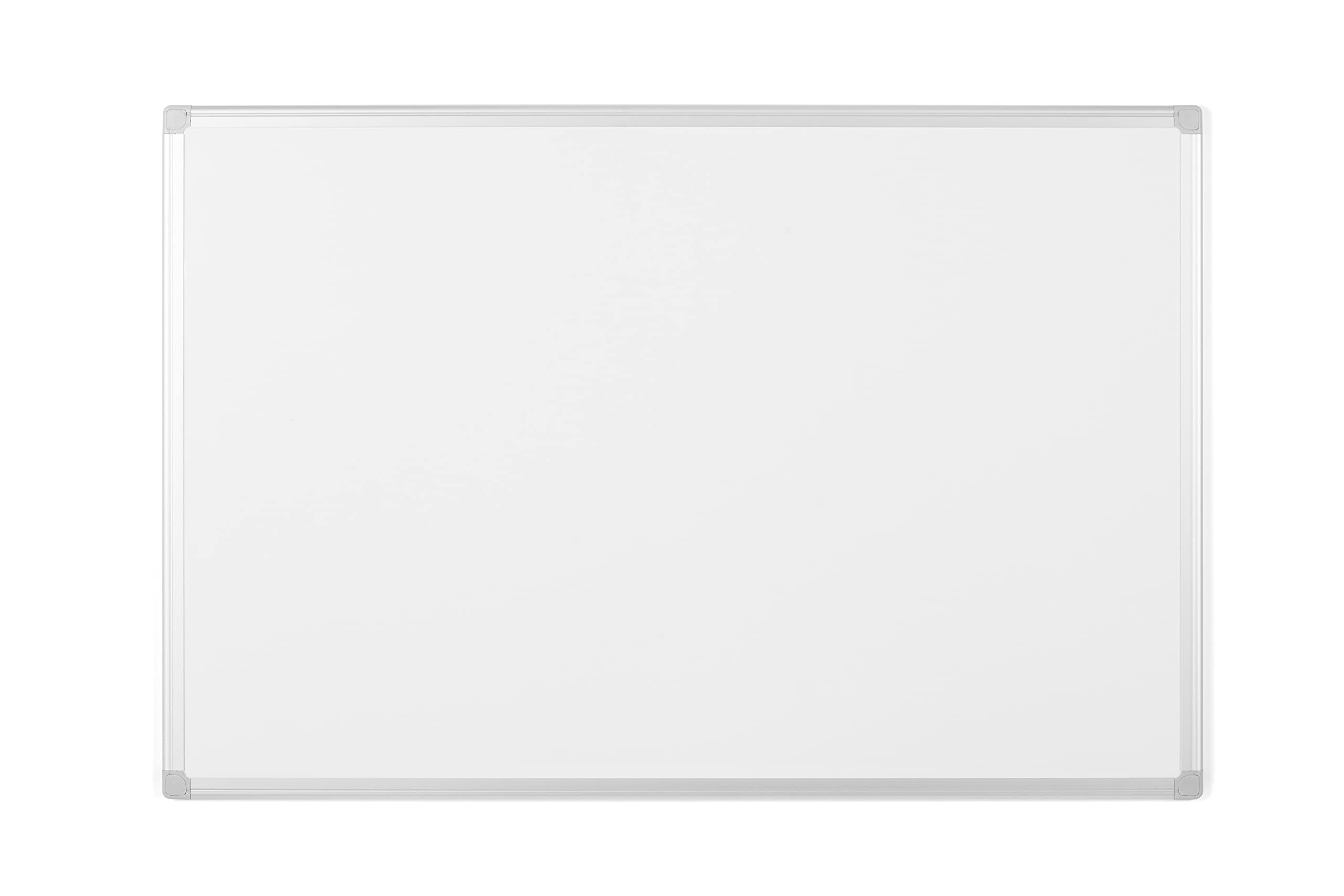 Bi-Office Earth - Whiteboard, Melamine, Dry Wipe Board with Aluminium Frame, 90 x 60 cm