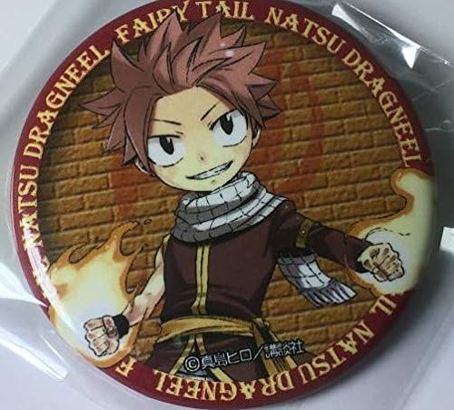 Amazon 真島ヒロ原画展 限定 Rave Fairy Tail ナツ ドラグニル 缶バッチ 松屋 銀座 レイヴ フェアリーテイル レイブ アニメ 萌えグッズ 通販