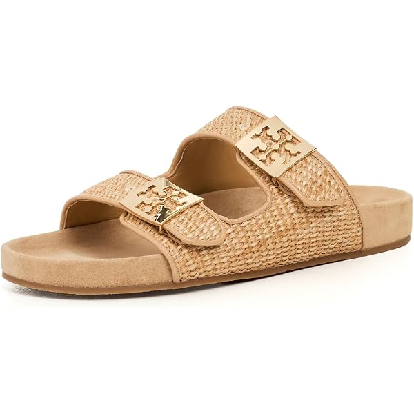 Amazon.com | Loeffler Randall Women's Joni Two Band Sandals, Khaki