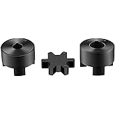 Set Accoppiatore Flessibile 3 Pezzi Da 1/2" A 3/4" L075 Con Ragno In Gomma