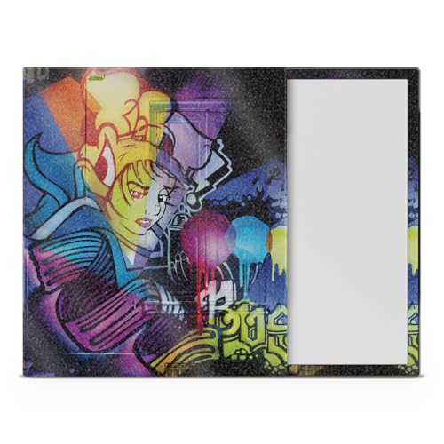 Glossy Glitter Tablet Skin Compatible with BOOX Note Air4 C (2024) - Midnight M…